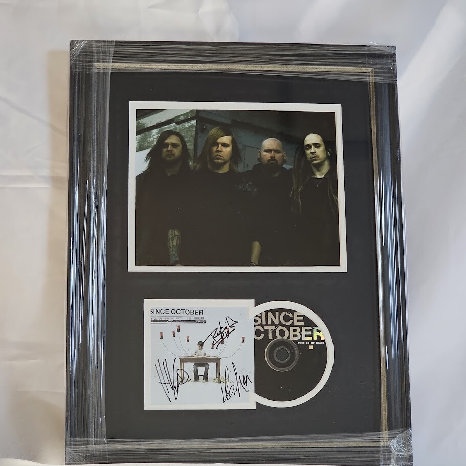 Since October band Signed Autographed This is My Heart CD