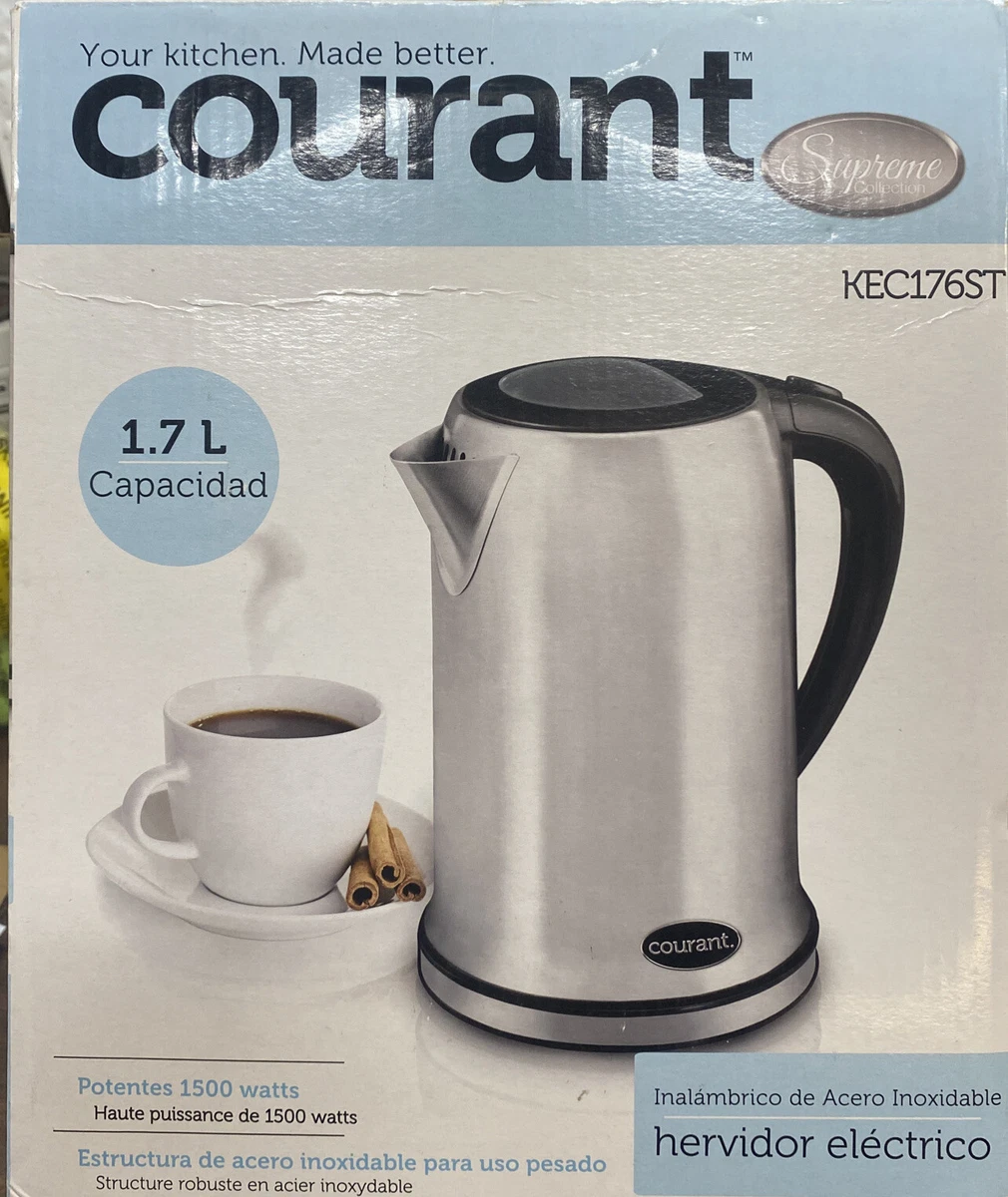 1.7L Cordless Stainless Steel Kettle