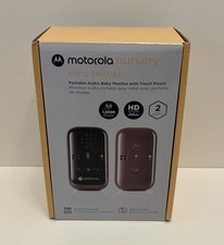 Motorola PIP12 Travel Baby Monitor Audio Monitor Portable Rechargeable OPEN BOX
