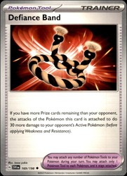 Defiance Band 169/198 Scarlet & Violet Base Set Uncommon Pokémon TCG