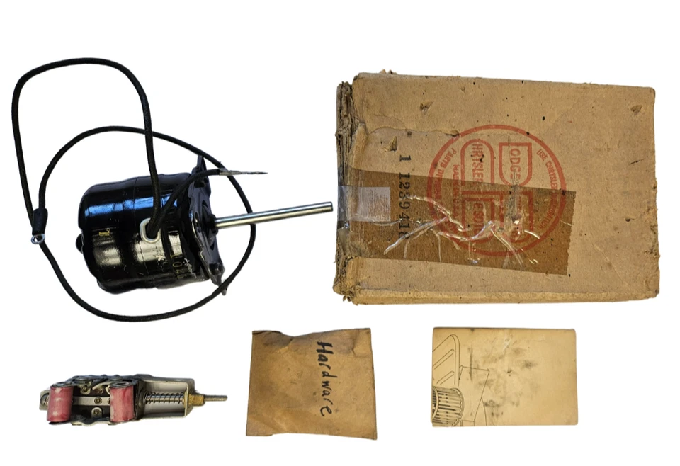 Dodge Deluxe Custom Desoto S11 1946-1948 equipamiento de motor soplador de calefacción 1239418 nuevo de stock Foto 2 de 4