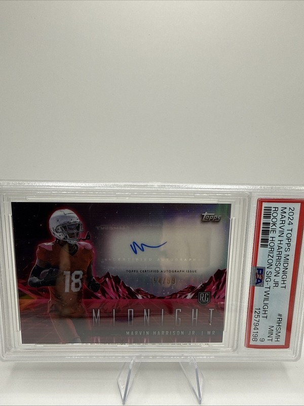 2024 Topps Midnight Rookie Horizon Signatures Marvin Harrison Jr. #RHS-MH /99