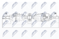 NTY Antriebswelle NPW-RE-056 FüR Sandero Logan Dacia Renault 1 Stepway 2 Dci MCV
