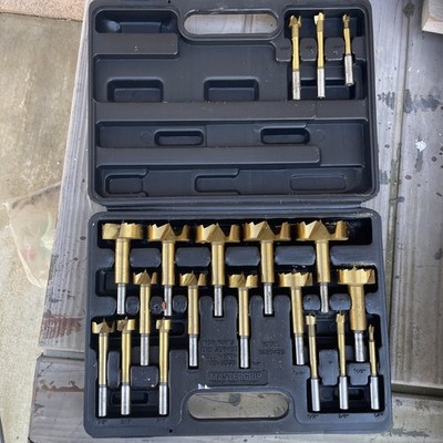 MasterGrip  Titanium Played 19 Piece Bit Set With Case new