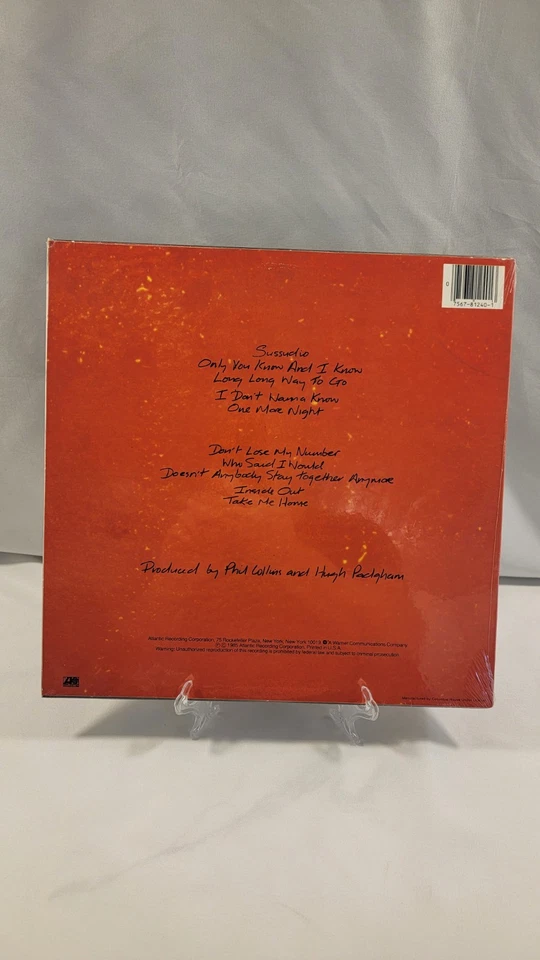 PHIL COLLINS NO JACKET REQUIRED ATLANTIC 1985 CLUB EDITION SHRINK EXCELLENT - Image 2 of 2