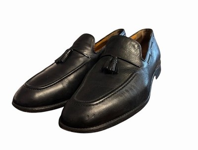 Florsheim Imperial Men s Black Leather Tassel Loafers Shoes 10.5 EEE Classic