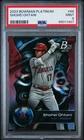 Shohei Ohtani 2023 Bowman Platinum #68 | PSA 9 Mint | Los Angeles Angels