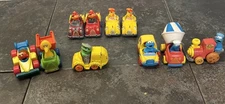 Sesame Street Cars Die Cast Muppets Inc. Vintage 1980s Set Of 10 READ