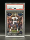 2019 Panini Day Football #1 Tom Brady Magentic Fur Patriots /99 PSA 8