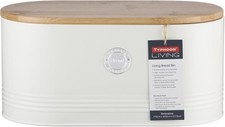 Typhoon Bread Storage Bin 7.5L Cream Kitchen Bread Organizer With Lid DAMAGED