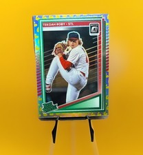 Tekoah Roby Rookie Auto 2025 Panini Donruss Tekoah Roby Rated Prospect #196 /149