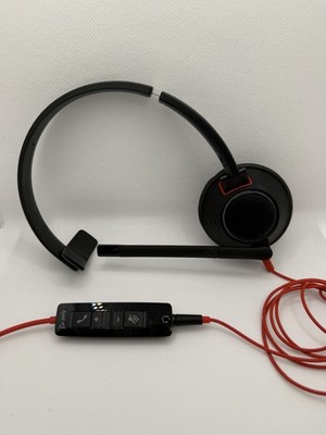 Plantronics Poly C5210 USB-A Mono One-Ear Headset Tested Excellent Condition