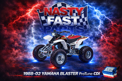 88-02 Yamaha Blaster CDI - ProTune - Nasty Fast Parts - Red White and Blue!
