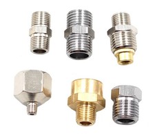 7pcs Airbrush Hose Adaptor Connector Fitting Set, 1/4 to 1/8, Copper  Iron, ...