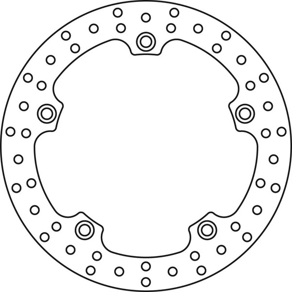 TRW Bremsscheibe (FüR: BMW R 1100 GS ABS 259E 93-99 Hinten )-image