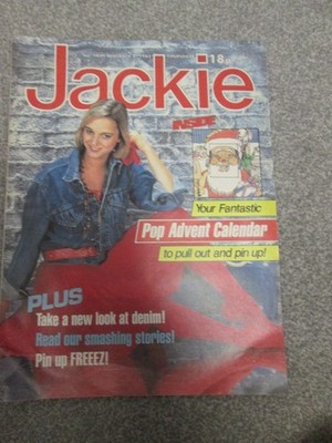 JACKIE MAGAZINE - 3RD DECEMBER 1983 NO 1039 - FREEEZ PULL OUT POSTER