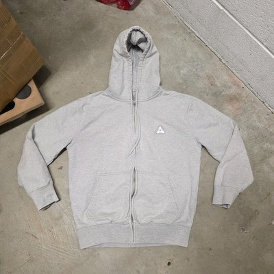 Palace Skateboards SOFAR ZIP HOOD GREY MARL SS24 Size 21x24 Hoodie