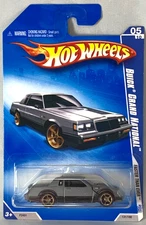 Hot Wheels Buick Grand National 2009 Faster Than Ever Grey FTEs