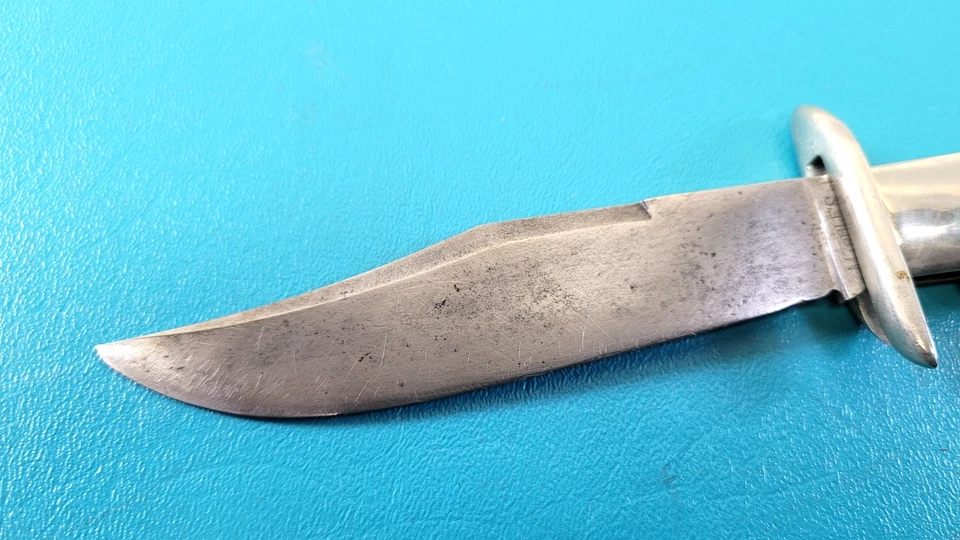 Marble's Folding Safety Big Hunter Knife Stag c. 1902-1930's TR513 Marbles - Image 3 of 4