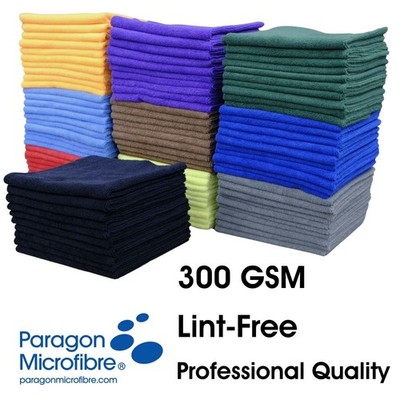 [10er Pack] 300GSM - Mikrofaser Detailing Tücher - Reinigung Allzweck - weich