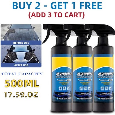 500ML Sopam* Car Coating Spray Protection Quick Car Wax Polish Motorcycle NEW