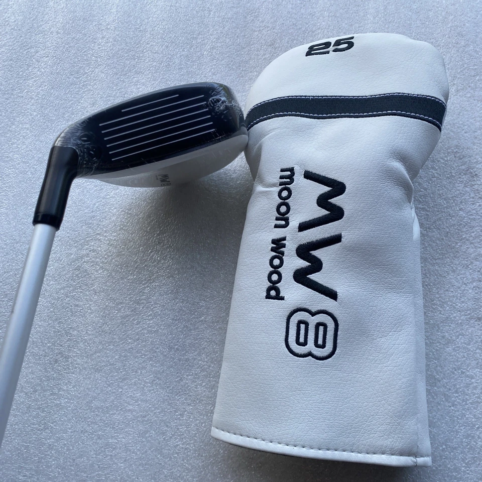 MADERA LUNA MW8 25° Calle Metal Derecha Grafito Eje 75g Flex Regular. ¡Bonito agarre! Foto 2 de 4