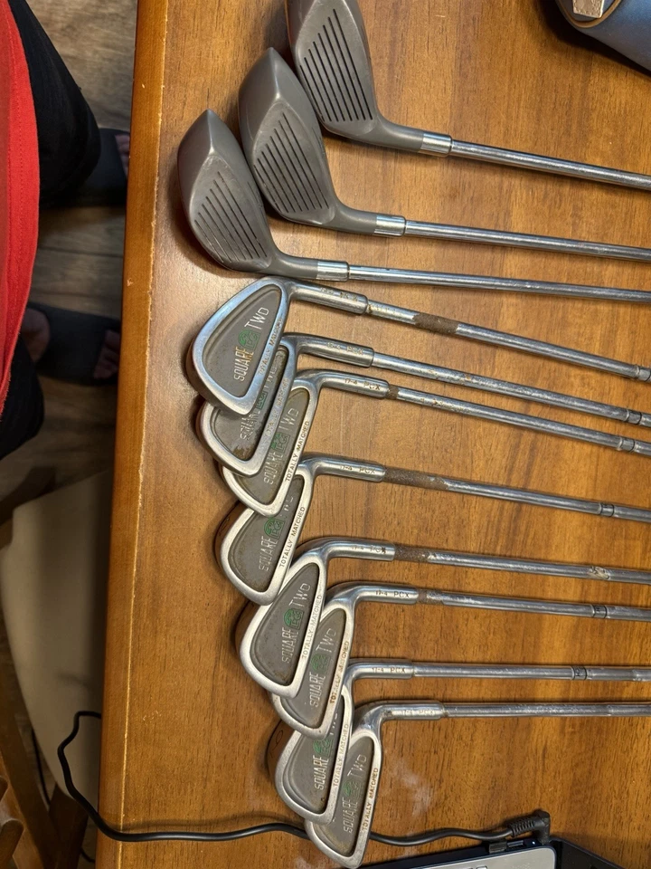 Women’s Right Hand Square Two Golf Set. Steel Shafts Ladies Flex - Image 4 of 4