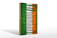 Holzschild Spruch 20X30 Cm An Irish Blessing Deko Schild