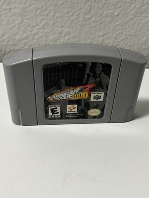 International Superstar Soccer 2000 (Nintendo 64, 2000) AUTHENTIC! Tested & Work
