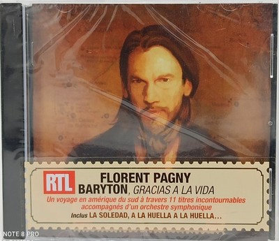 CD FLORENT PAGNY - BARITON, THANKS A LA VIDA neu im Blister