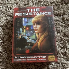 The Resistance Card Game Social Deduction Strategy Bluffing Indie New Sealed 