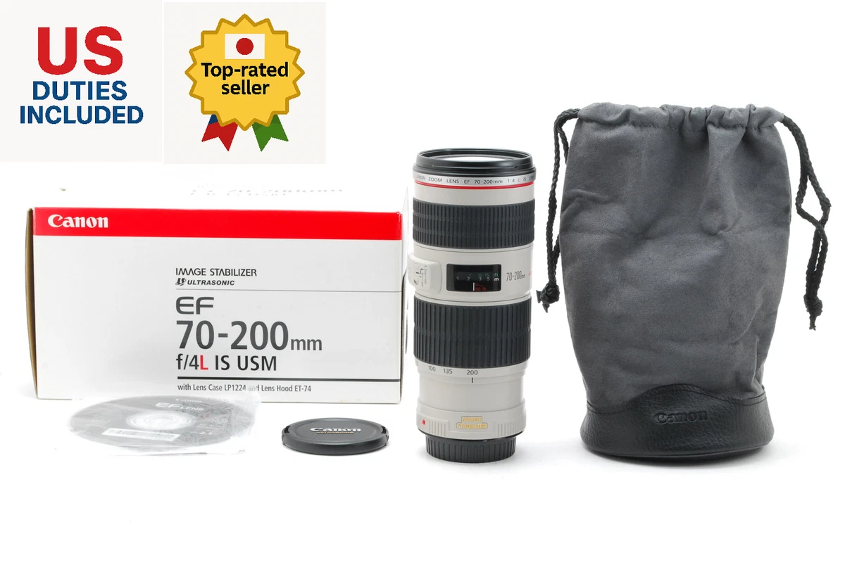 Canon EF f/4 Camera Lenses 70-200mm Focal for sale | eBay