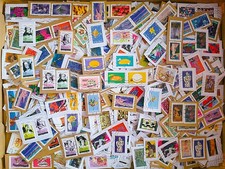 timbres français oblitérés (lot de 500)