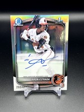 Aron Estrada Bowman Chrome 2025 Refractor /499 Auto