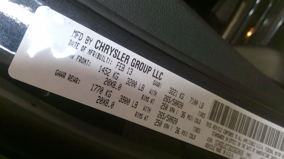 Dodge Durango 2013 ECU 05026480AO Foto 4 de 4