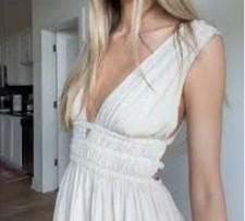 Lovely Day Halter Dress Size Medium