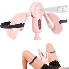 Thigh Master, Kegal Exerciser Inner Trainer with 0-135 lbs Adjustable Pink 