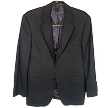 Brooks Brothers Stretch Wool Blazer Mens Sz 40 SH Sports Coat Stripped Jacket