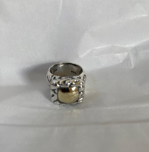 Bague Vintage Zina Beverly Hills – Argent Sterling 925 – Aspect Empilé – Taille 6 – USA