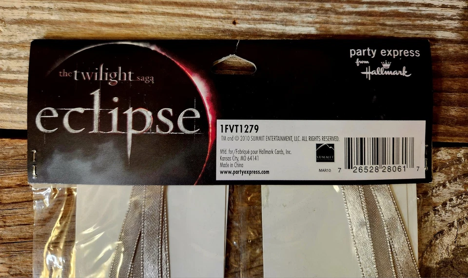 The Twilight Saga Eclipse Book Marks 2010 Edward Jacob Hallmark (4) Nuevo  Foto 4 de 4