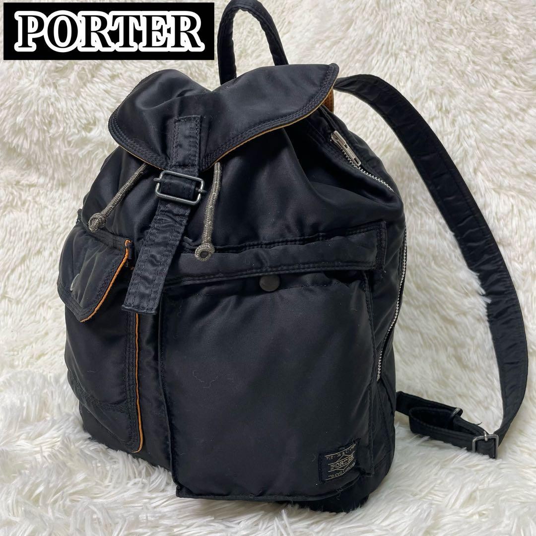 PORTER Tanker Rucksack Backpack String Drawstring… - image 1