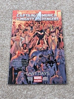 Captain America & The Mighty Avengers Last Days TPB Marvel Ewing First Print