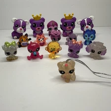 Mixed Lot 16 Mini Animal Figure Toys Rainbowcorns Puppycorns Poopsie Cutie XOXO