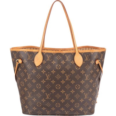 Louis Vuitton Monogram Canvas Neverfull MM Shoulder Bag Tasche