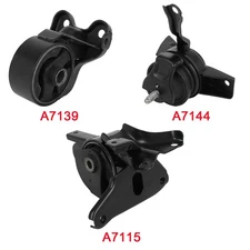 Engine Motor Mount Transmission Mount Kit Compatible For Kia For Spectra