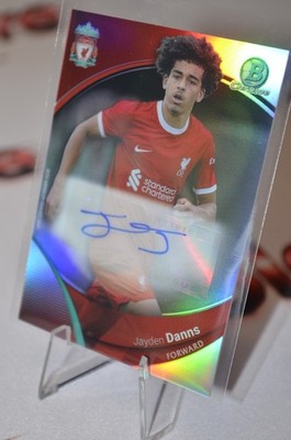 Jayden Danns / Topps Chrome 2024 1st Bowman Auto - FC Liverpool