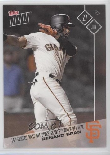2017 Topps Now 302 Denard Span