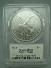 2024 American Silver Eagle PCGS MS 70