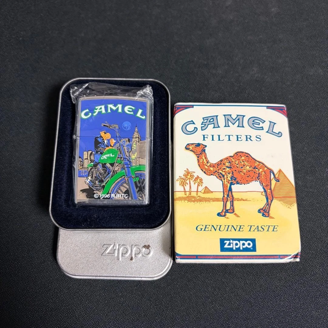 zippo CAMEL THE HARD PACK パープル 1997年製 キャメル ヴィンテージ