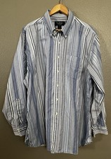 Brooks Brothers Country Club Shirt Mens XL Slim Fit Egyptian Cotton Made in USA